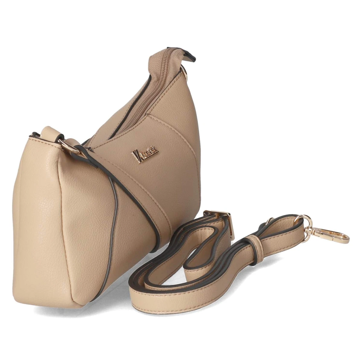 Schultertasche - taupe