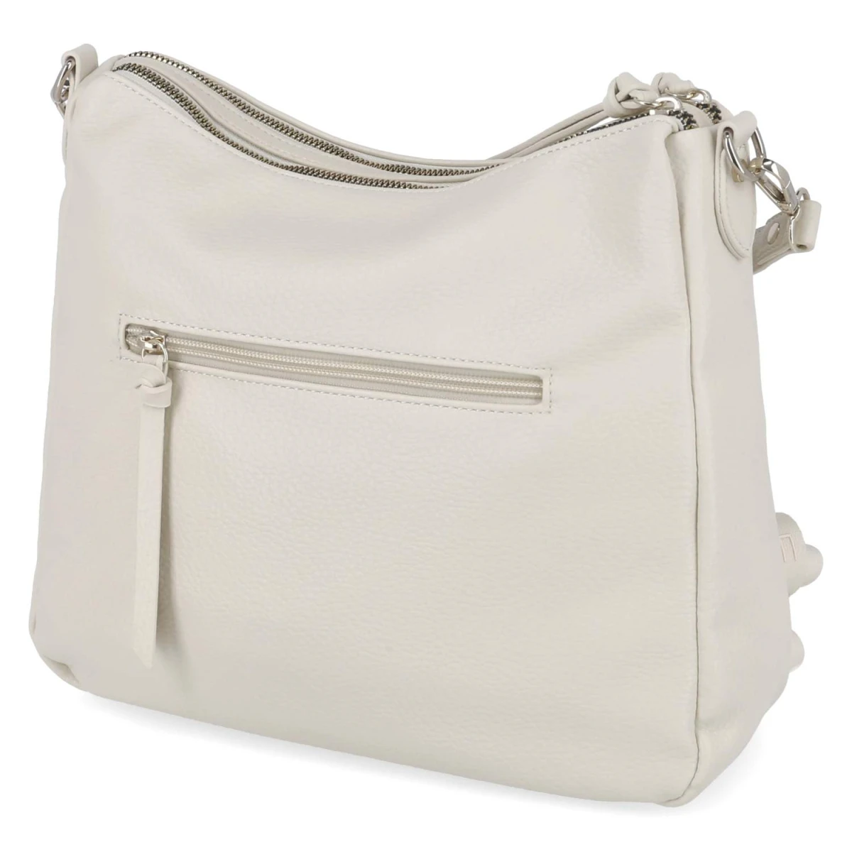 Schultertasche - beige