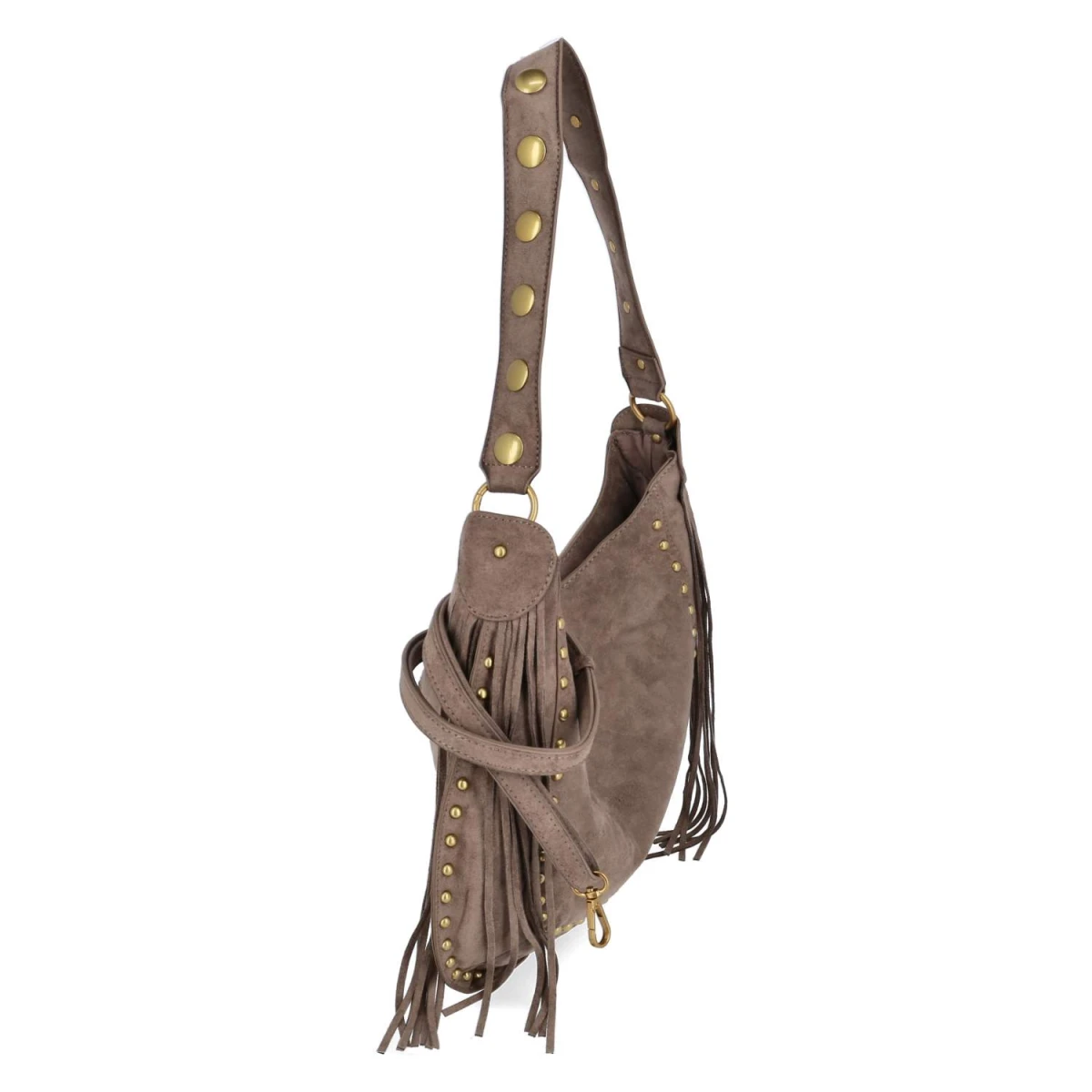 Schultertasche - taupe