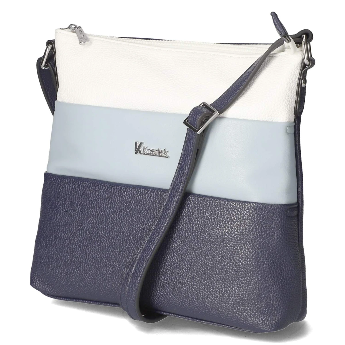 Umhängetasche - Marine/Helllblau