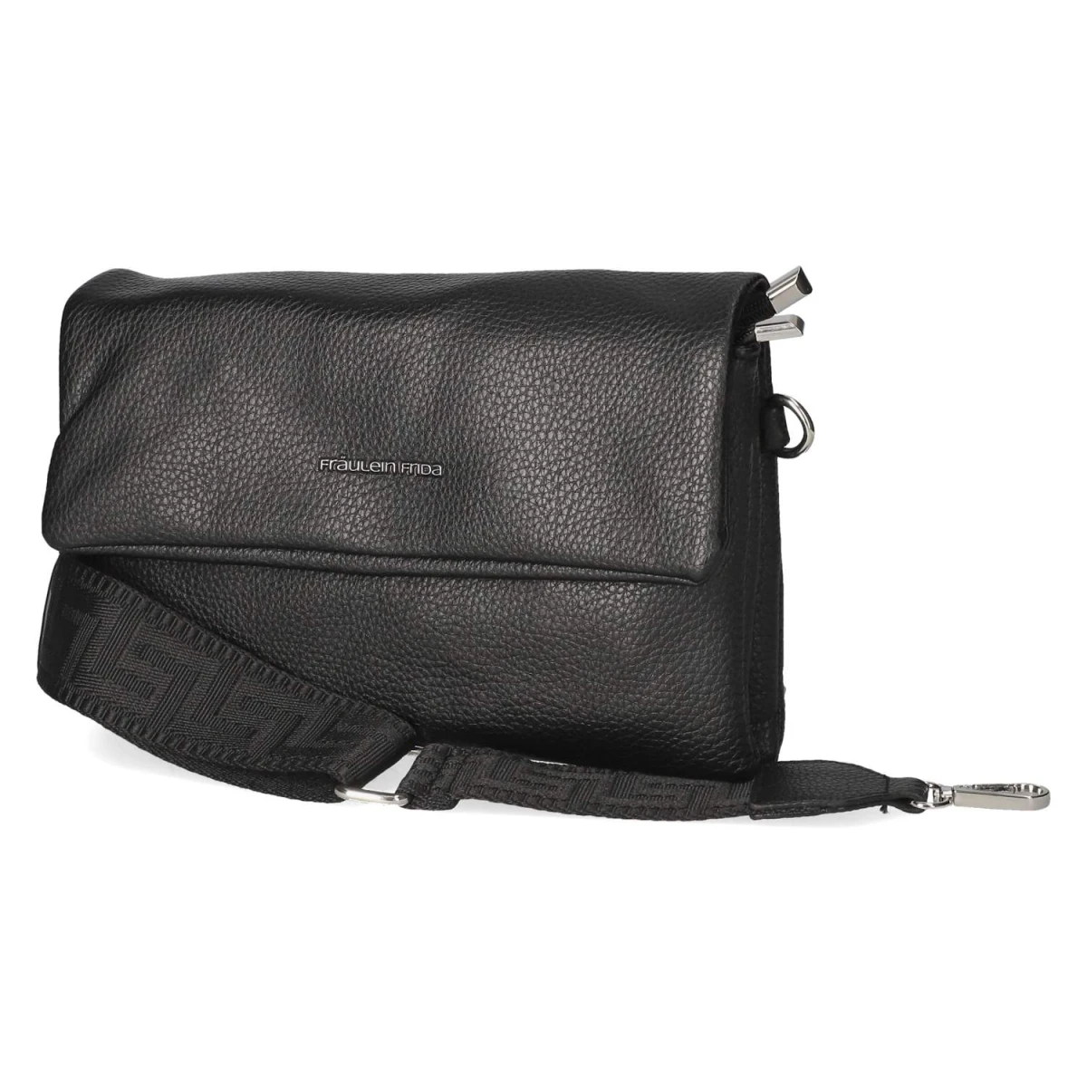 Schultertasche - black-mat