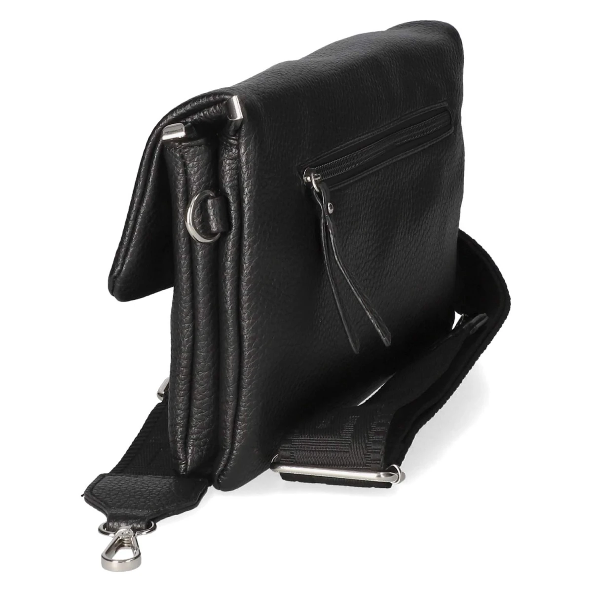 Schultertasche - black-mat