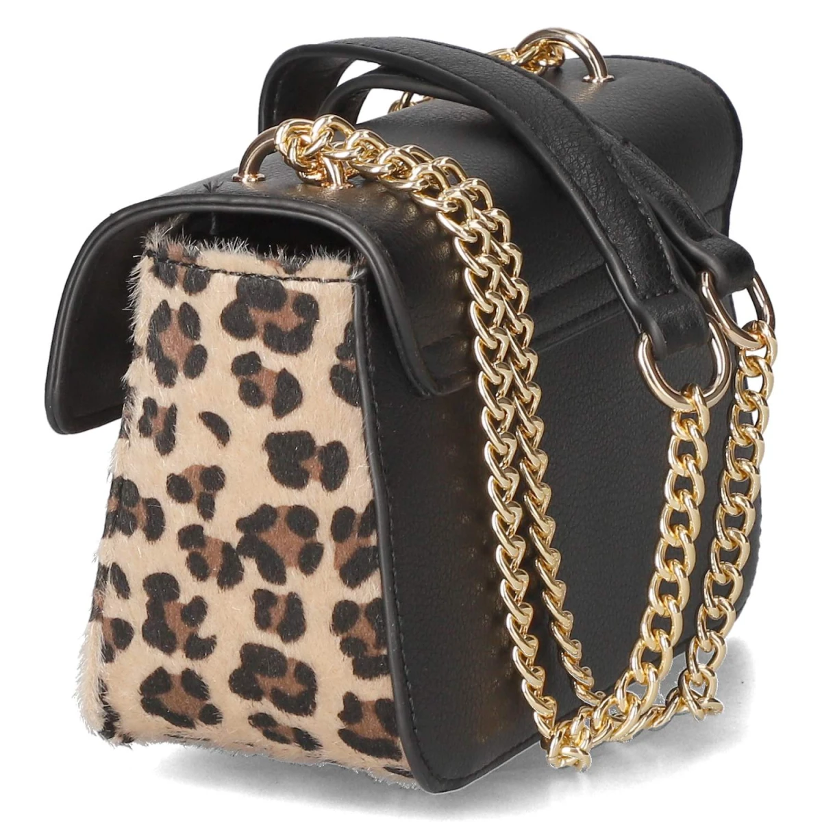 Umhängetasche - beige/schwarz