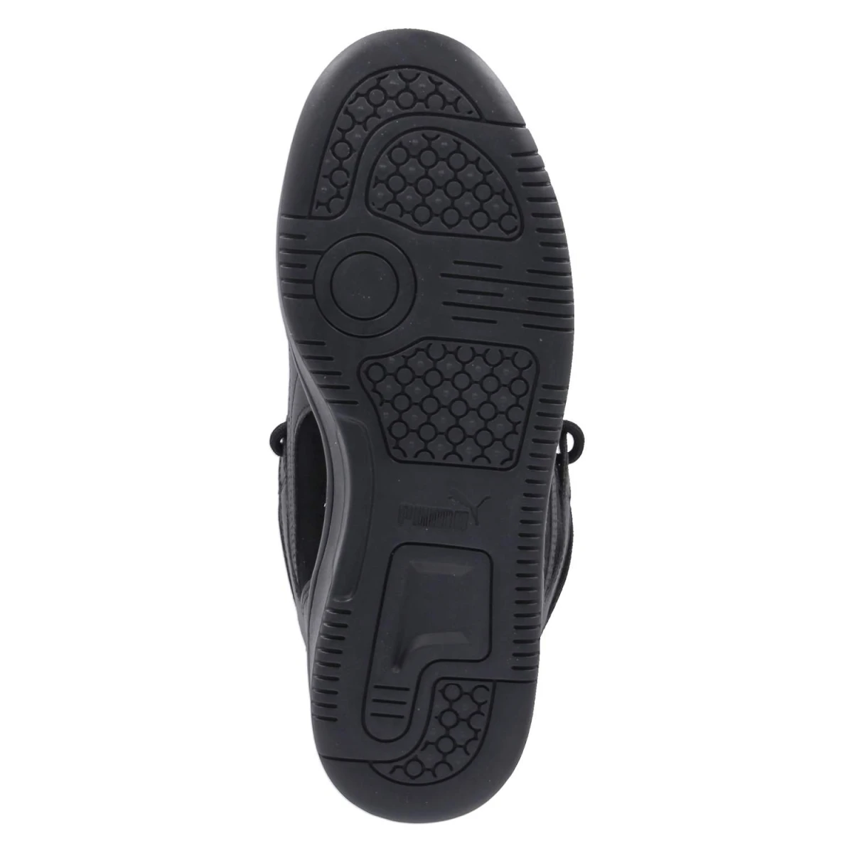 High Sneaker REBOUND - Puma Black-CASTLEROCK