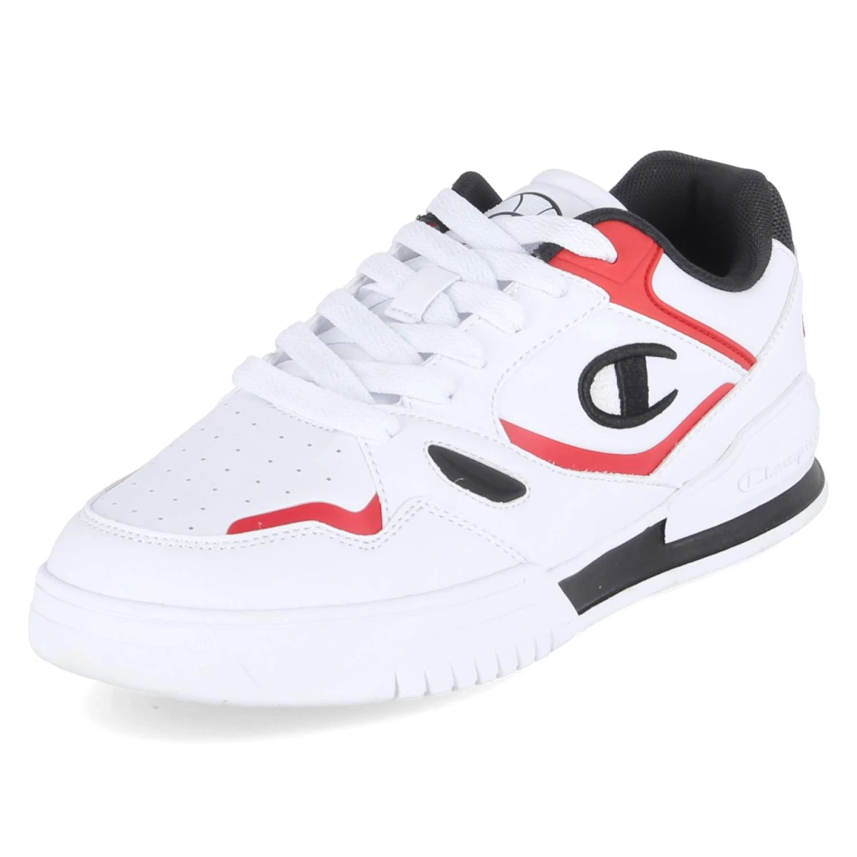 Low Sneaker 3 POINT TECH LOW - wht/red/nbk