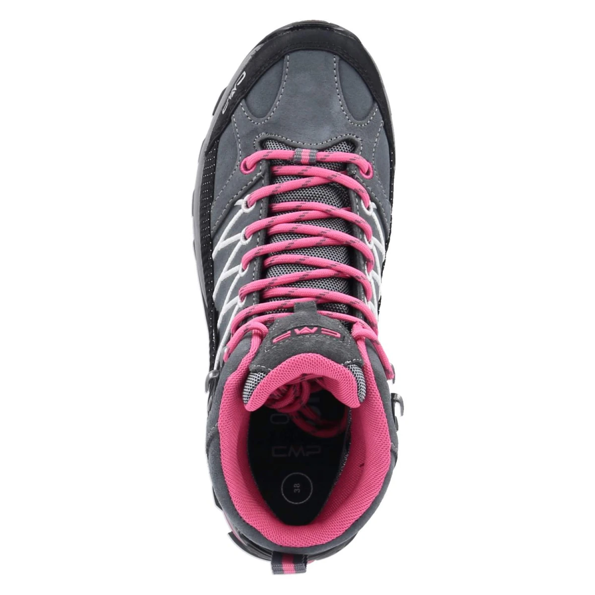 Outdoorschuhe RIGEL MID WMN TREKKING SHOE WP - GREY-FUXIA-ICE