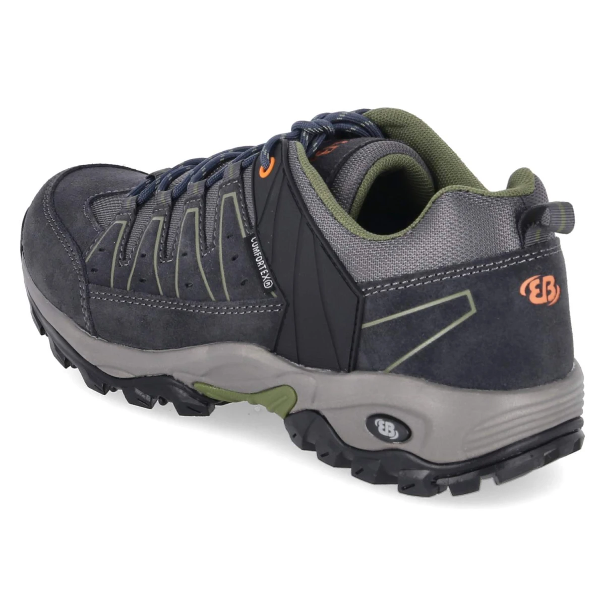 Outdoorschuhe MOUNT PINOS LOW - anthrazit/grün/orange