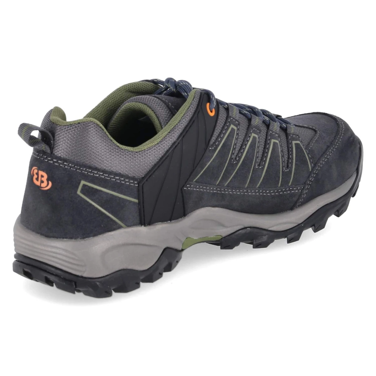 Outdoorschuhe MOUNT PINOS LOW - anthrazit/grün/orange