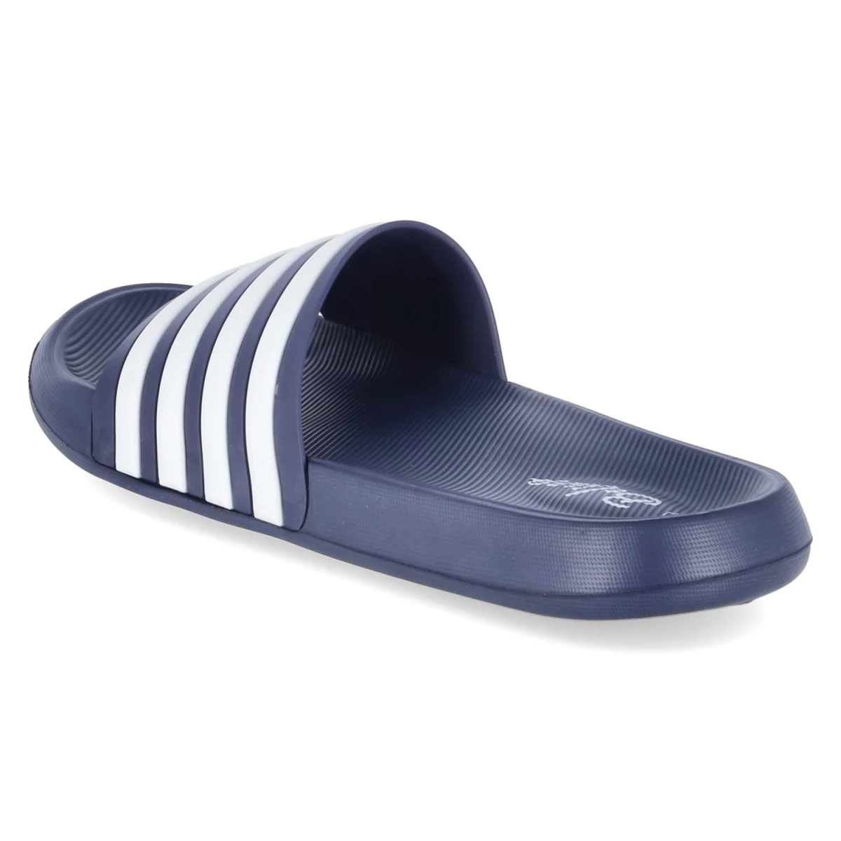 Badepantoletten - Navy - White
