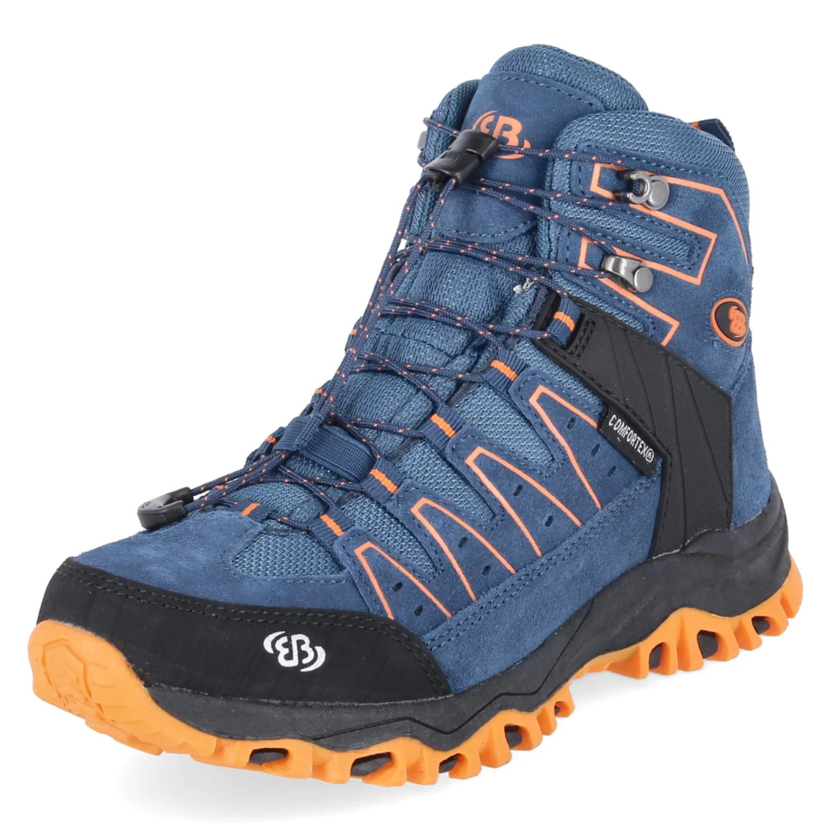 Sneaker MOUNT PINOS HIGH KIDS - petrol/orange