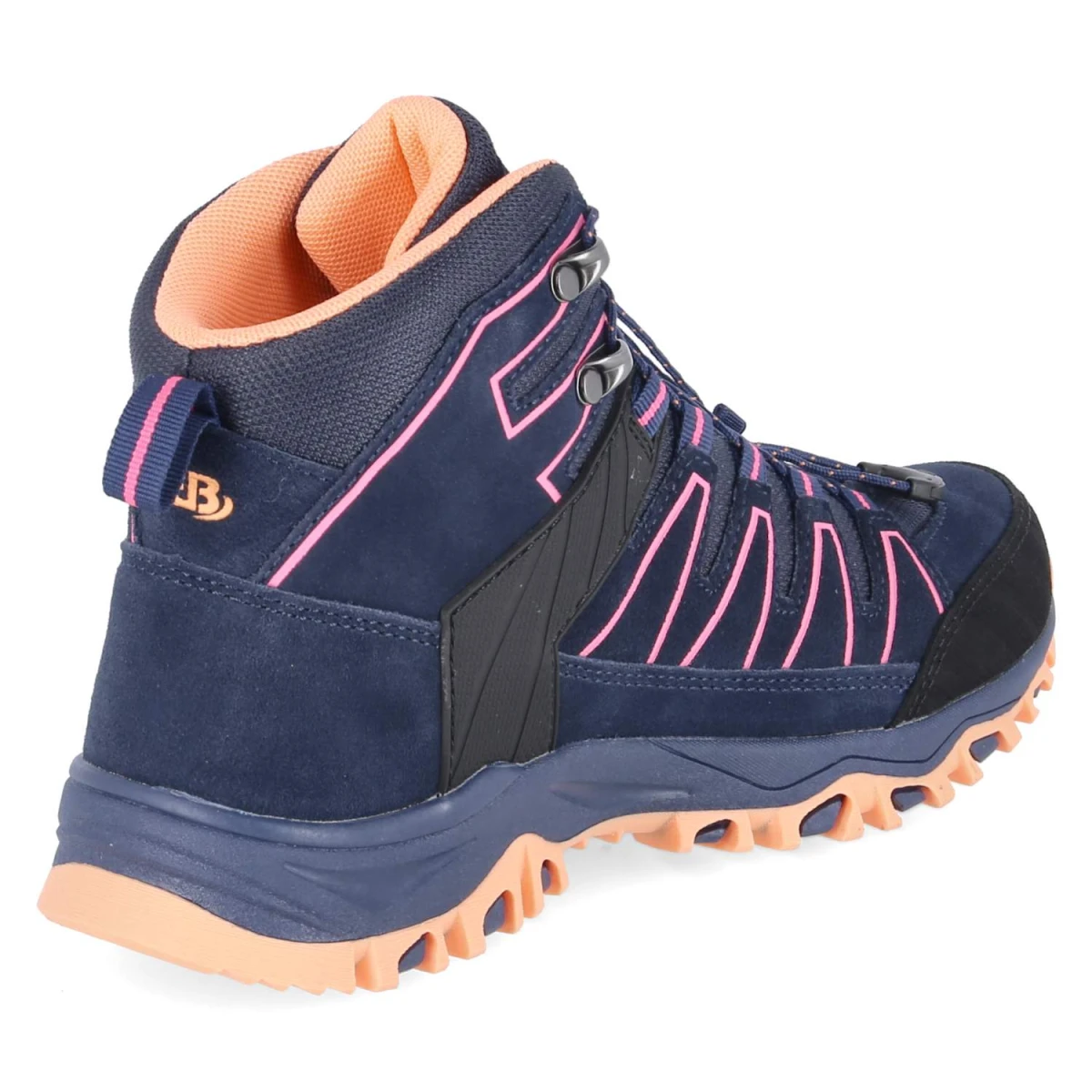 Sneaker MOUNT PINOS HIGH KIDS - marine/lachs/pink
