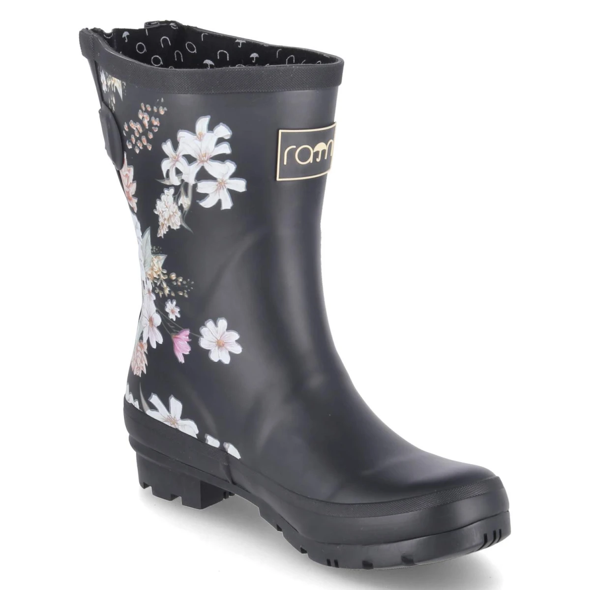 Gummistiefel BLOSS - black-multi