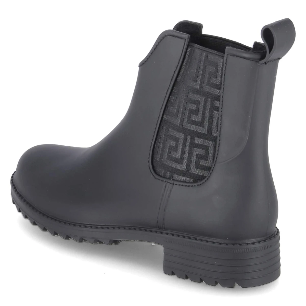 Gummistiefel - schwarz-matt