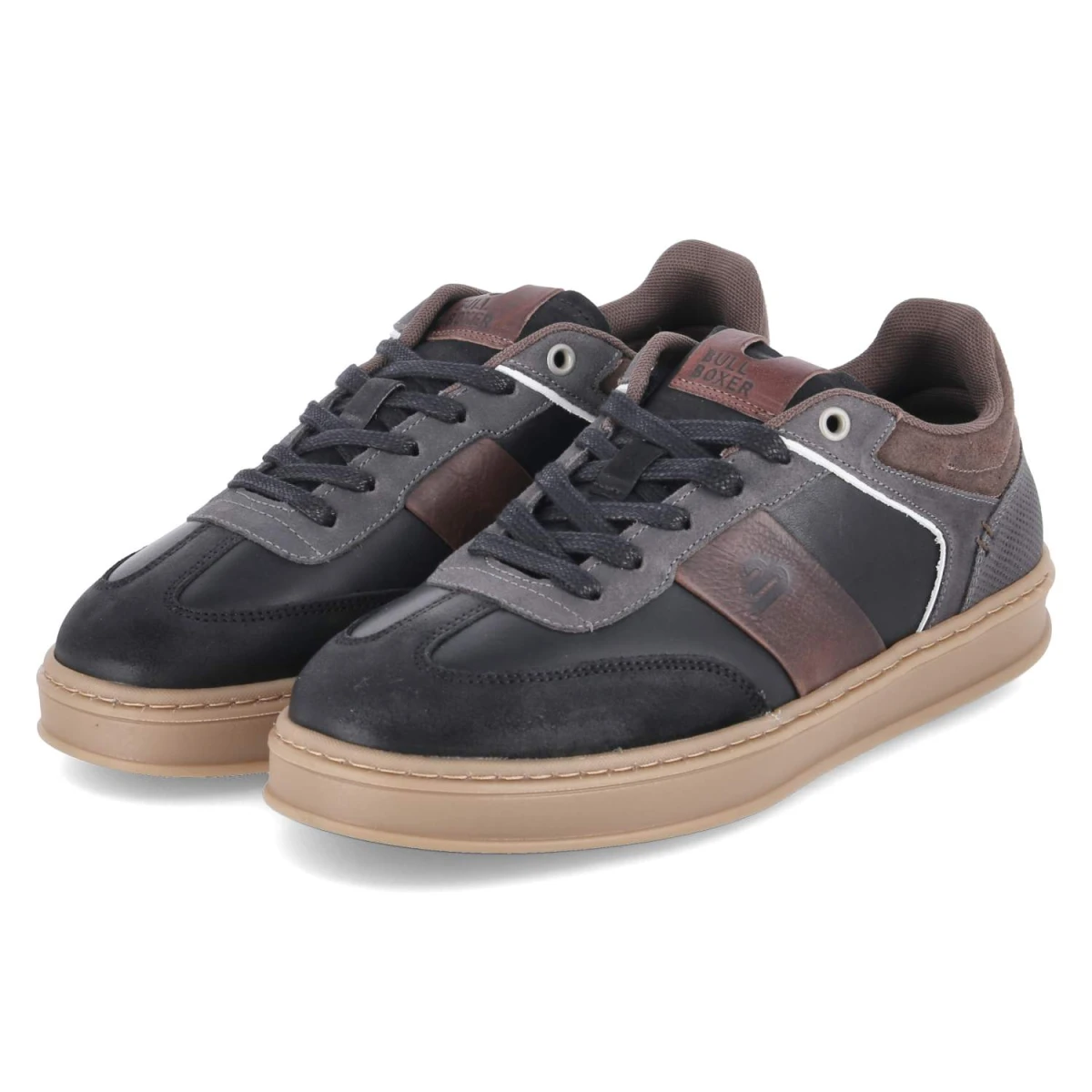 Low Sneaker - Black-Brown