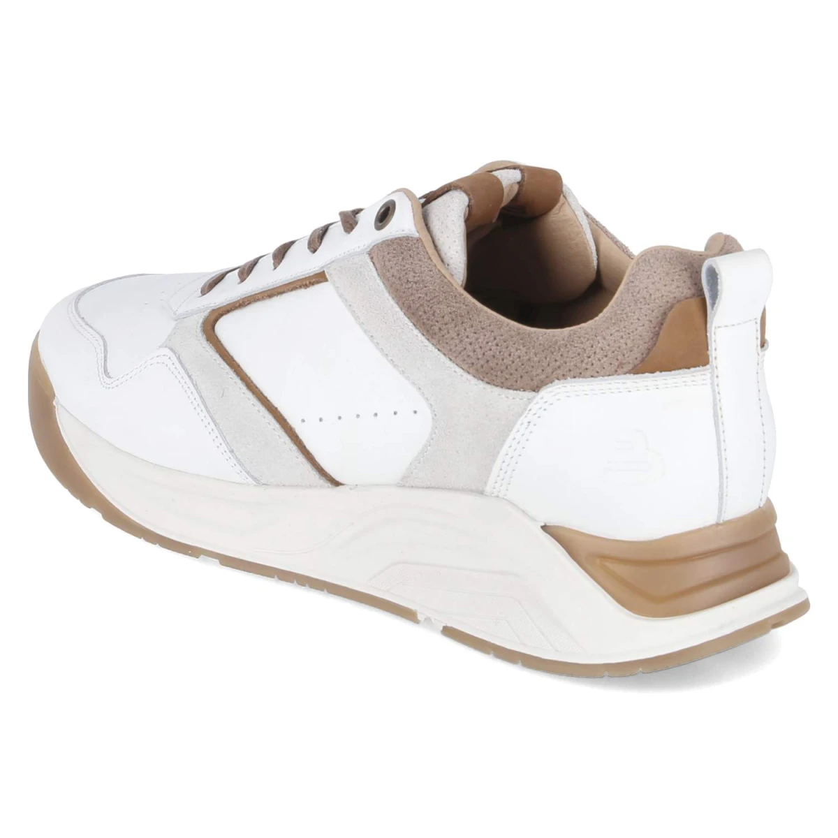 Low Sneaker - White-Beige