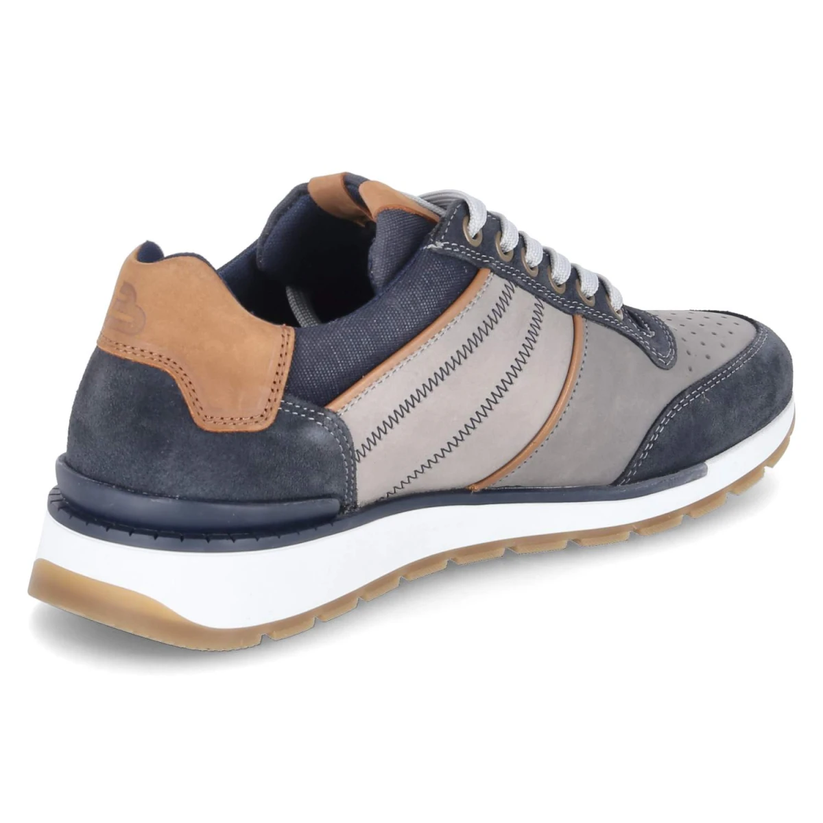 Low Sneaker - Navy/grey
