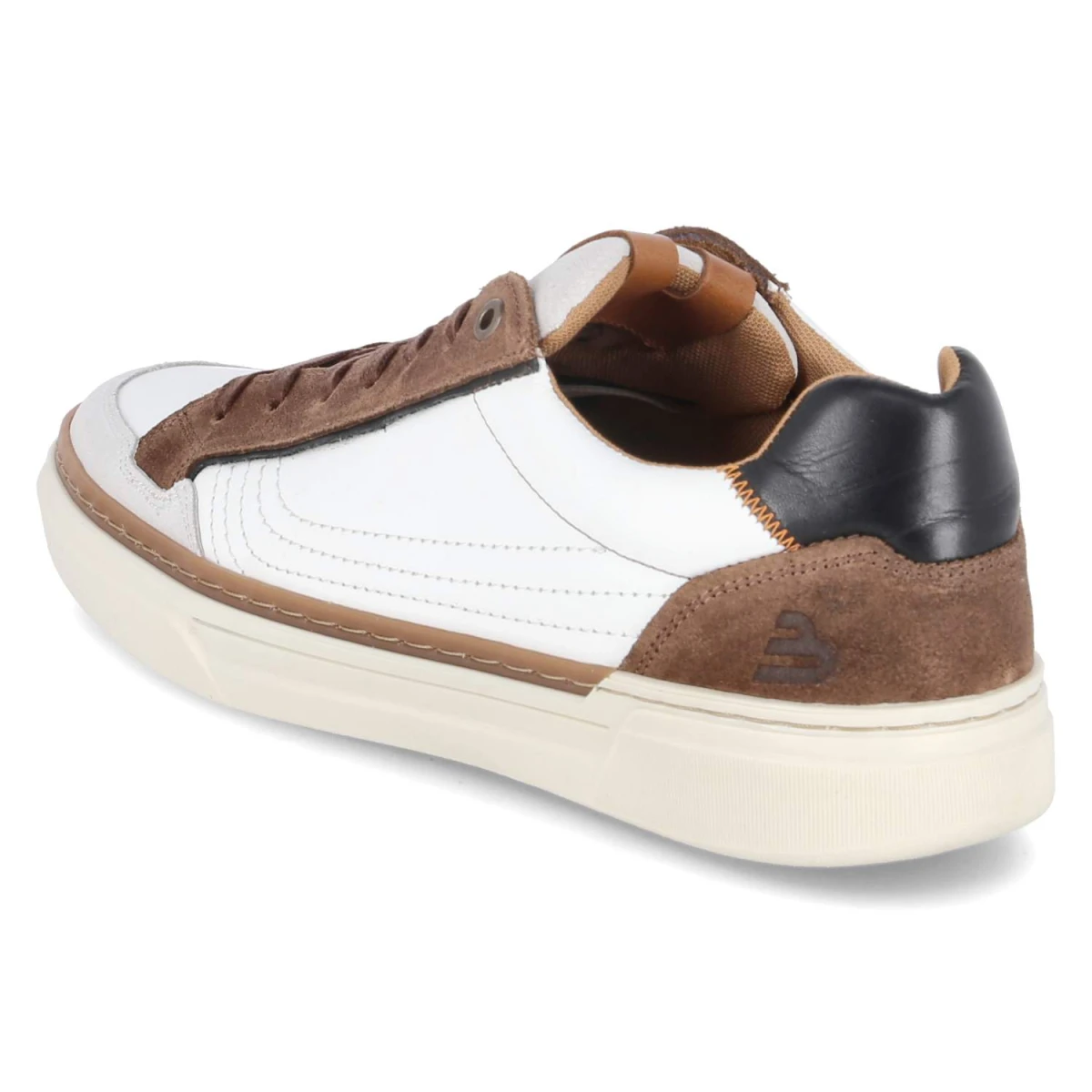 Low Sneaker - White - Brown