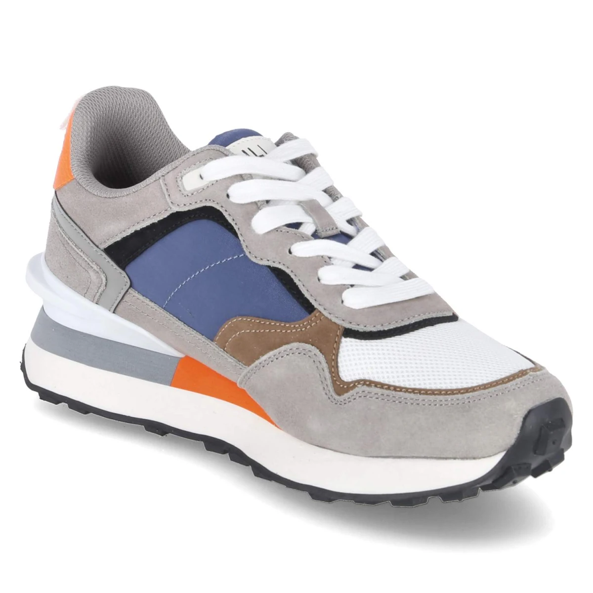 Low Sneaker - Light grey - Blue