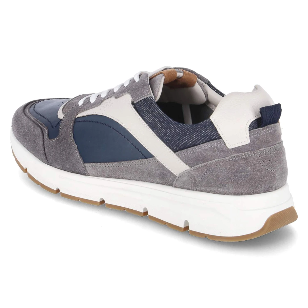 Low Sneaker - Grey - navy