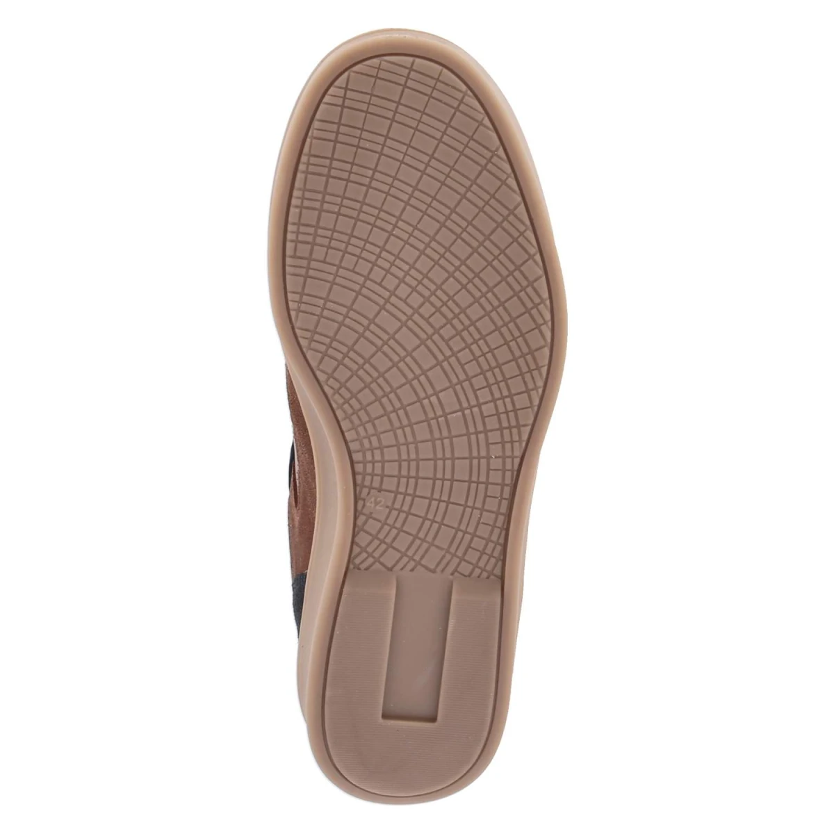 Low Sneaker - Cognac-Navy