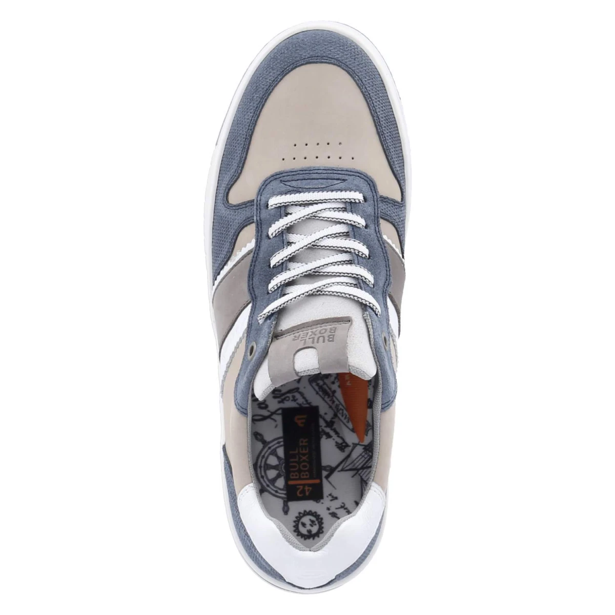 Low Sneaker - Blue-Grey