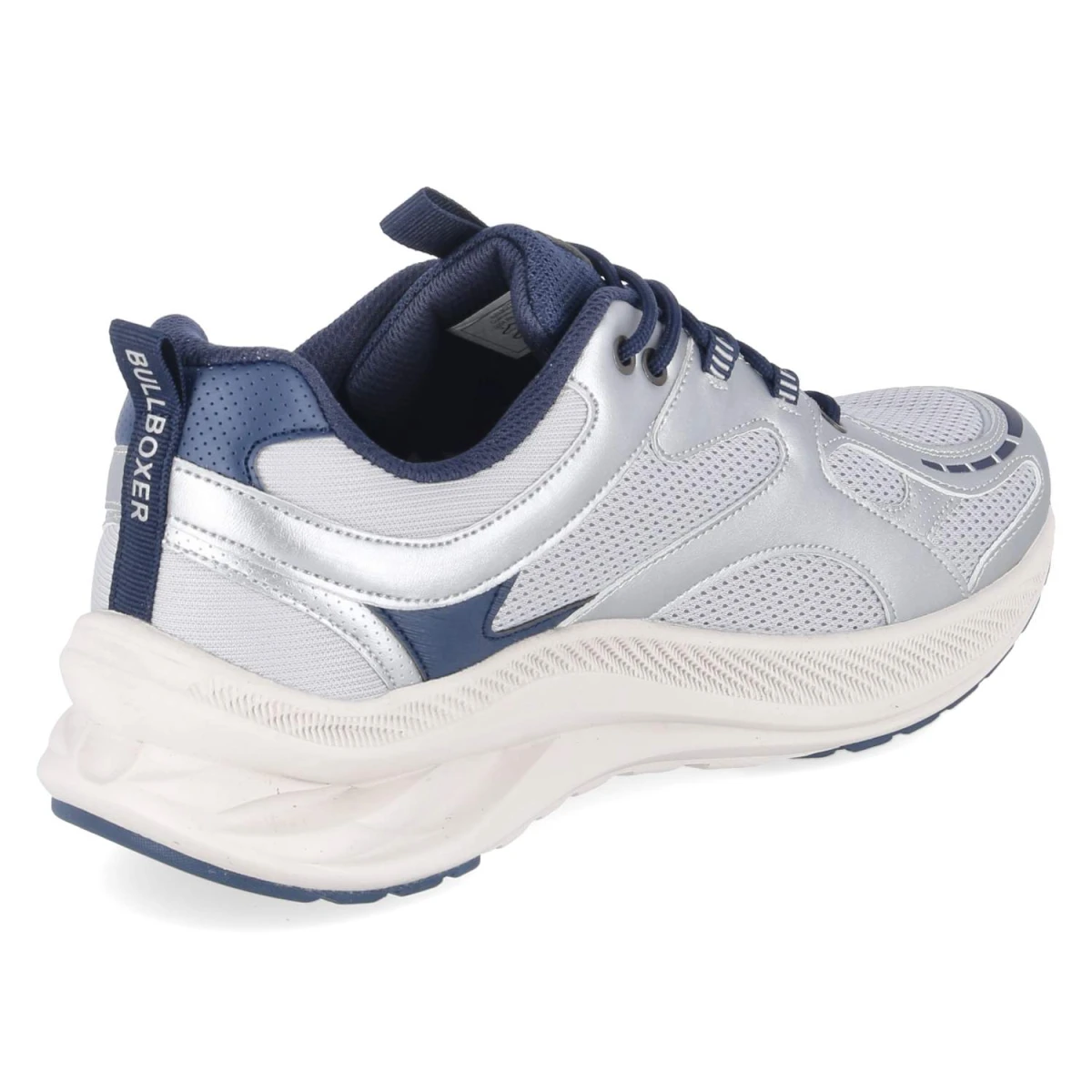 Low Sneaker - silver/navy