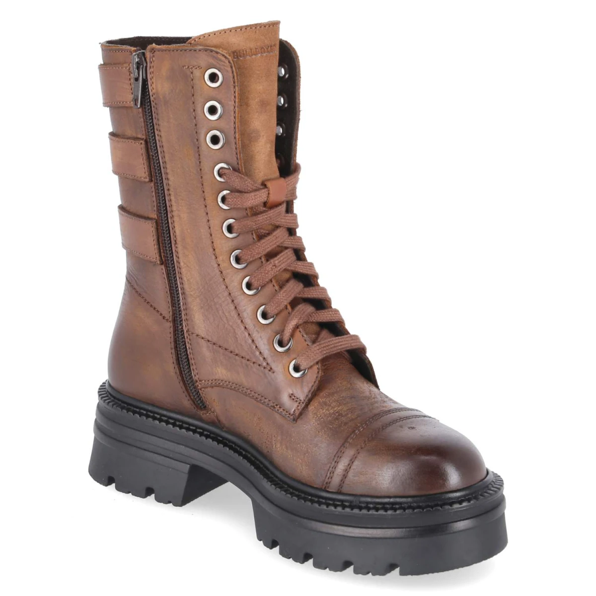 Biker Boots - Brown