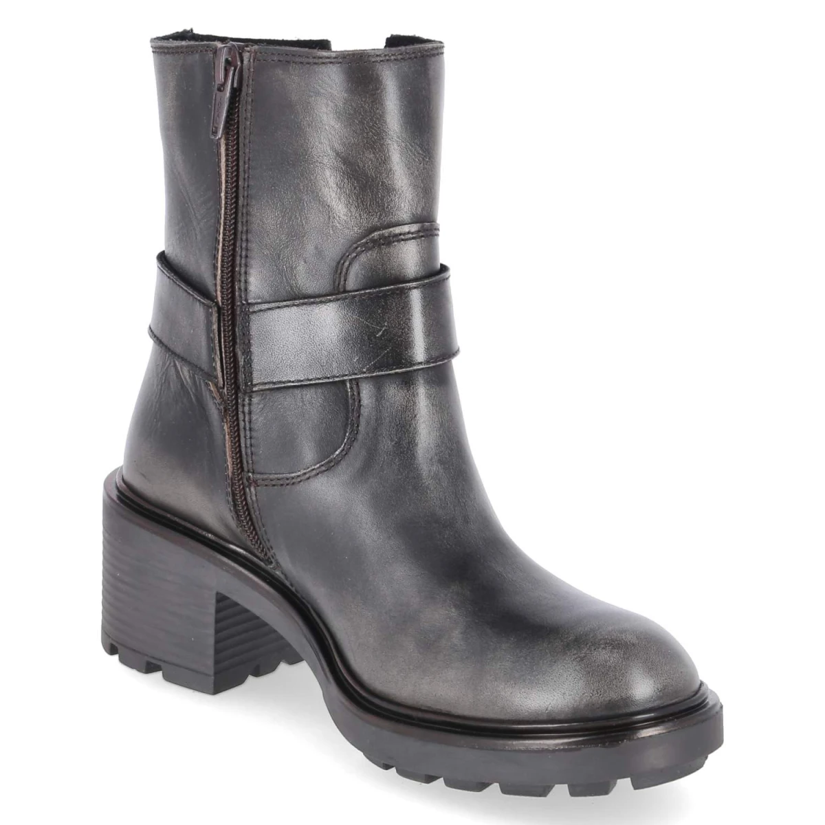 Biker Boots - Dark Brown