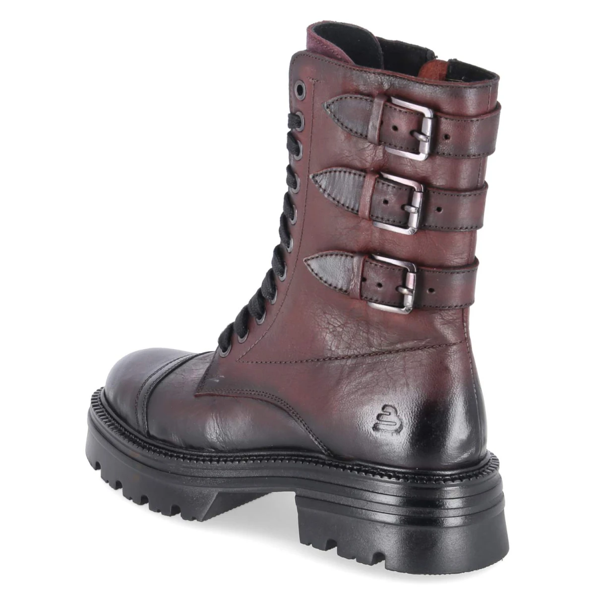 Biker Boots - Bordeux