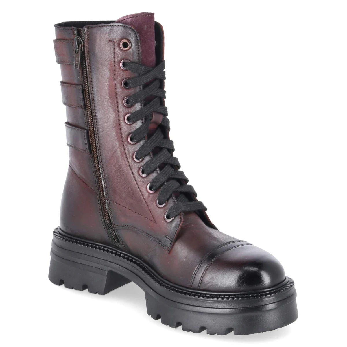 Biker Boots - Bordeux