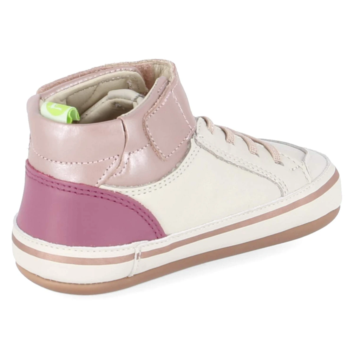 High Sneaker ALLEY - TAPIOCA/ PINK DREAM